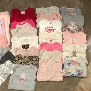 20 long sleeves & 15 pair of leggings